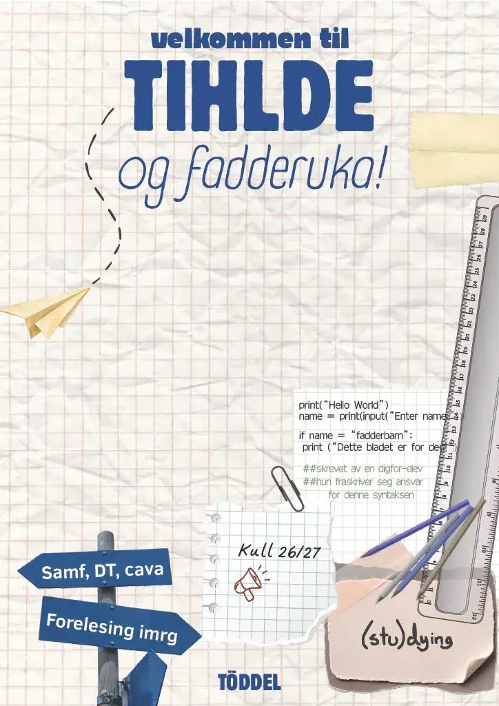 Fadderutgave Töddel